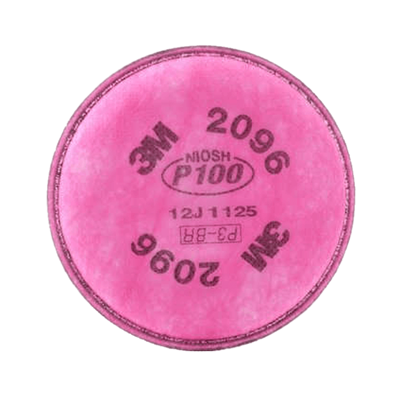 3M FILTRO 2096 P100 PARA PARTÍCULAS Y GASES ÁCIDOS (31910)