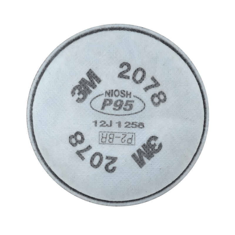 3M FILTRO 2078 P95 PARTÍCULAS, VAPORES ORGÁNICOS Y GASES ÁCIDOS (31909)
